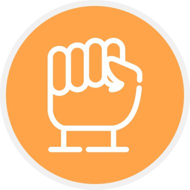 Motivasyon Satırı Çemberi Basit Simge, Vektör Resimleri