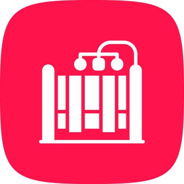 Eşsiz Klima Satır Vektörü Simgesi