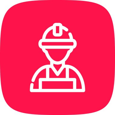 Çalışma Simgesi, Vektör İllüstrasyonu