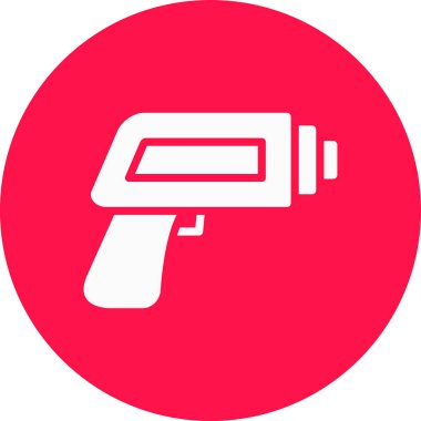 CCTV kamera simgesi, vektör illüstrasyonu