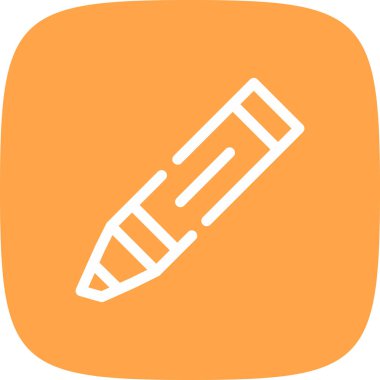 İşaretleyici Simgesi Basit, Vektör İllüstrasyonu