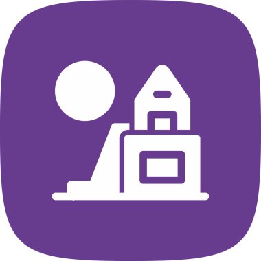 ATM 'de. Web simgesi basit illüstrasyon