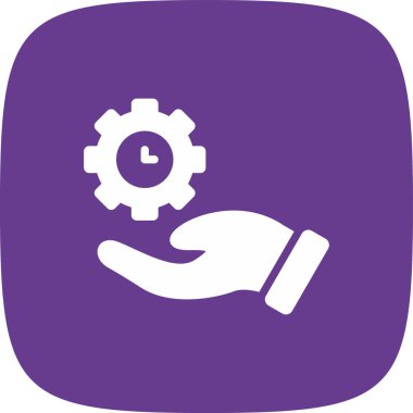 Prosedür Basit Simge, Vektör İllüstrasyonu