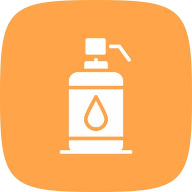 Losyon basit simgesi, vektör illüstrasyonu