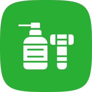 Yağ, yağ ve benzin deposu ikonu.