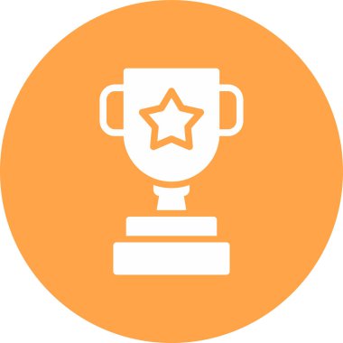 kupa simgesi vektör illüstrasyonu