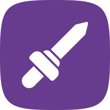 Kalem. Web simgesi basit illüstrasyon