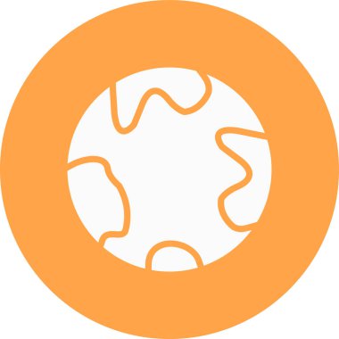 Yeryüzü gezegen simgesi ana hatlarıyla