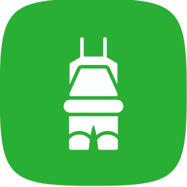 Benzersiz elektrik dolgu vektör simgesi