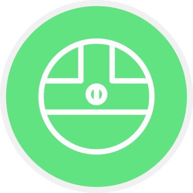 Direksiyon Çemberi Basit Simge, Vektör Resimleri