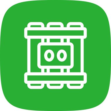 TT Basit Simgesi, Vektör İllüstrasyonu