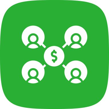 Basit ağ simgesi, vektör illüstrasyonu