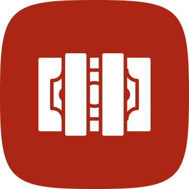 Maaş Simgesi Basit, Vektör İllüstrasyonu