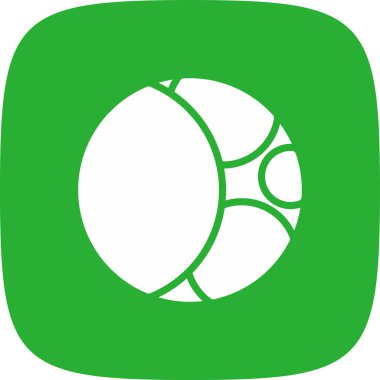 Ay safhası Basit Simge, Vektör İllüstrasyonu