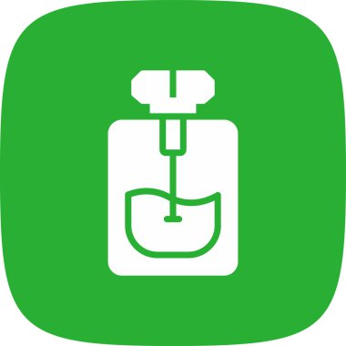 Parfüm basit simgesi, vektör çizim