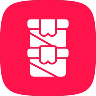 Kutular Basit Simge, Vektör İllüstrasyonu