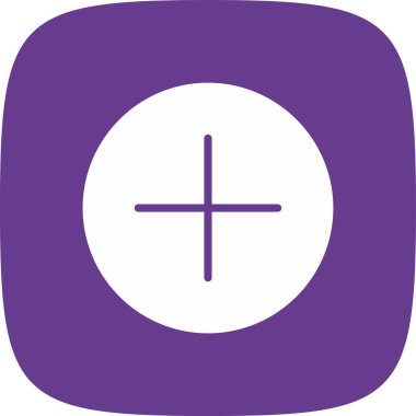 Basit Simge, Vektör İllüstrasyonu Ekle