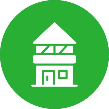 Yapı simgesinin vektör illüstrasyonu