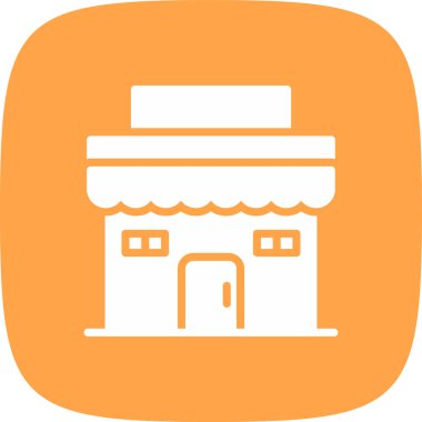 basit kutsal kişilerin resmi, vektör çizim depolamak