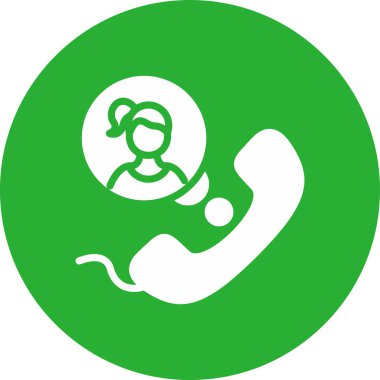 telefon arama simgesi, vektör illüstrasyonu