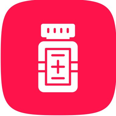 Tıbbi bir simgenin vektör illüstrasyonu