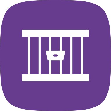 Modern b 'nin vektör illüstrasyonu polis ikonundan yoksun