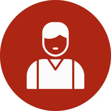 İnsan simgesinin vektör illüstrasyonu