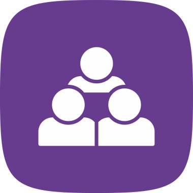 grup insanları vektör simgesi tasarımı illüstrasyonu