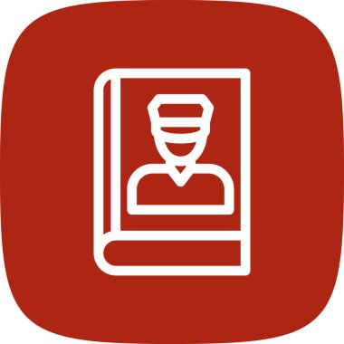 Şüpheli Simge, Vektör İllüstrasyonu