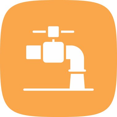 Basit simgeye dokunun, vektör illüstrasyonu