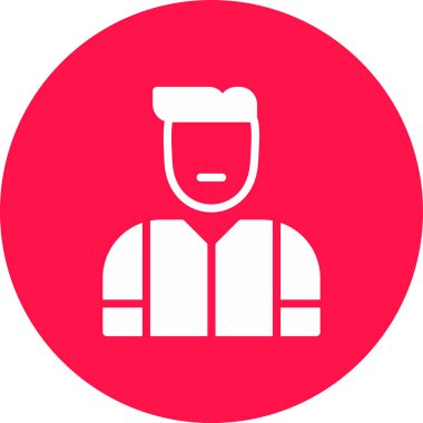 Vektör Avatar Simgesi illüstrasyonu