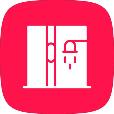 güzel kapı vektör simgesi