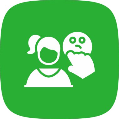 İlgili Basit Simge, Vektör İllüstrasyonu