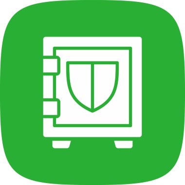 bilgisayar izleyici ve kalkan vektör simgesi