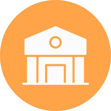 Ev. Web simgesi vektör illüstrasyonu