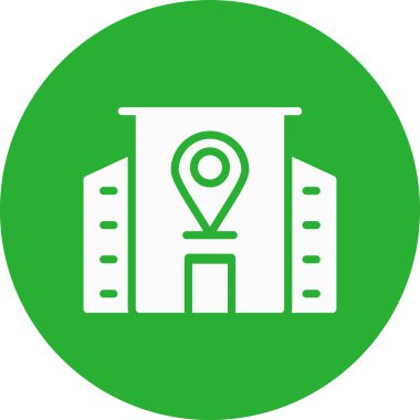 Yapı simgesinin vektör illüstrasyonu