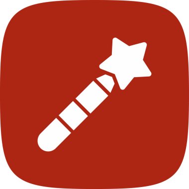 Yıldız simgesinin vektör illüstrasyonu