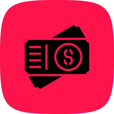 Dolar simgesi vektör illüstrasyonu