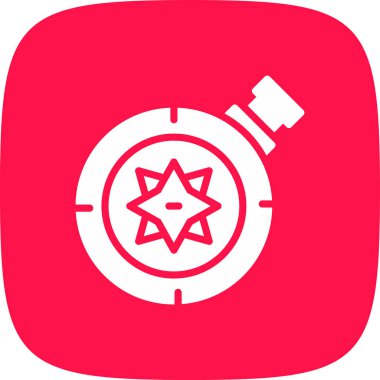 basit kutsal kişilerin resmi, vektör çizim pusula