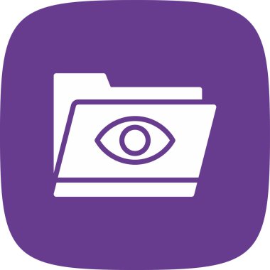 İzleme Listesi Simgesi Basit Simgesi, Vektör İllüstrasyonu