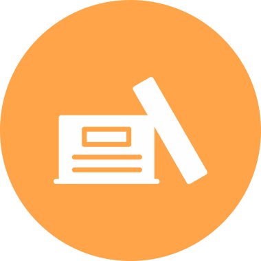 Modern simgenin vektör illüstrasyonu