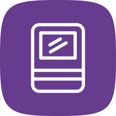 Kalkan basit kutsal kişilerin resmi, vektör çizim