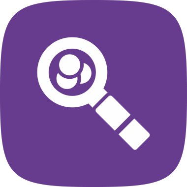 Ara. Web simgesi basit illüstrasyon