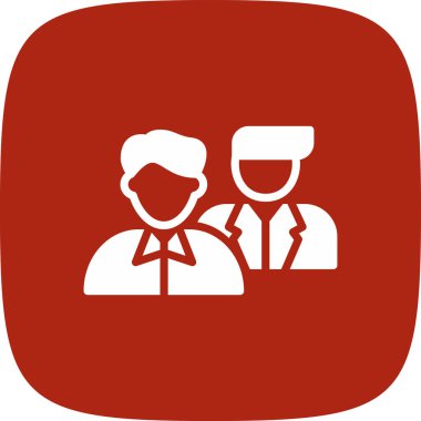 takım basit simgesi, vektör çizim