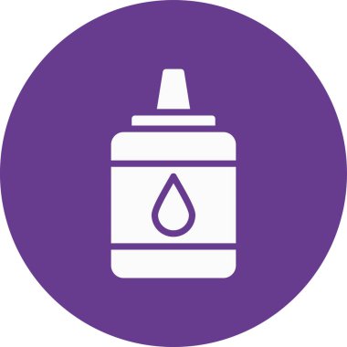 Basit yapıştırıcı simgesi, vektör illüstrasyonu