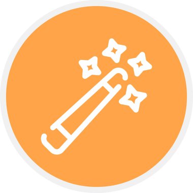 Satır Çemberi Basit Simge, Vektör Resmini Büyüt