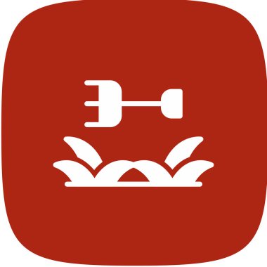 Bir çiftlik simgesinin vektör illüstrasyonu