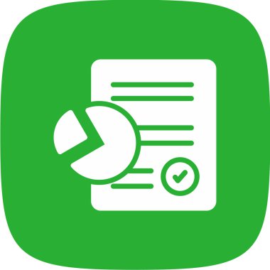 Belge. Web simgesi basit illüstrasyon