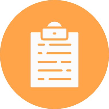 dosya belgesi simgesi, vektör illüstrasyonu