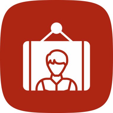 Resim Basit Simgesi, Vektör İllüstrasyonu